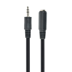 Gembird 1.5 m, 3.5mm/3.5mm, M/F cavo audio 1,5 m Nero