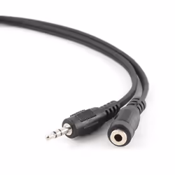 Gembird 1.5 m, 3.5mm/3.5mm, M/F cavo audio 1,5 m Nero - Vista aggiuntiva 5
