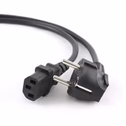 Gembird PC-186-VDE-10M, CEE7/4, Accoppiatore C14