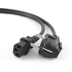 Gembird PC-186-VDE-10M cavo di alimentazione Nero CEE7/4 Accoppiatore C14