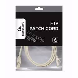 Gembird PP6-2M cavo di rete Grigio Cat6 - Vista aggiuntiva 2