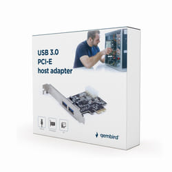 Gembird UPC-30-2P scheda di interfaccia e adattatore Interno USB 3.2 Gen 1 (3.1 Gen 1)
