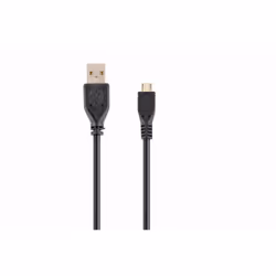 Gembird USB 2.0/microUSB 2.0, 0.3m, 0,3 m, USB A, Micro-USB B, USB 2.0, Maschio/Maschio, Nero