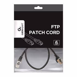Gembird Patch Cord Cat.6 UTP 0.5m cavo di rete Nero 0,5 m Cat6 U/UTP (UTP) - Vista aggiuntiva 3