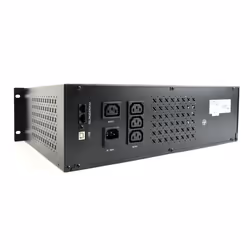 Gembird - Ups rack 19'' 3.4u 1500va, 4xiec 230v out, iec14 in,rj11, usb, lcd gruppo di continuità (UPS) A linea interattiva 1,5 kVA 900 W 4 presa(e) AC - Vista aggiuntiva 4