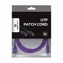 Gembird RJ45/RJ45 Cat5e 1m cavo di rete Viola U/UTP (UTP) - Vista aggiuntiva 4