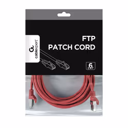 Gembird PP6-5M/RO cavo di rete Rosa Cat6 F/UTP (FTP)