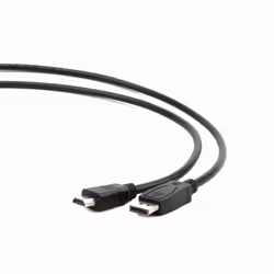 Gembird DisplayPort - HDMI, 3m HDMI tipo A (Standard) Nero