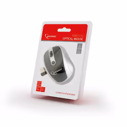 Gembird MUSW-002 mouse Ufficio Ambidestro RF Wireless Ottico 1600 DPI