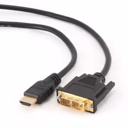 Gembird CC-HDMI-DVI-0.5M cavo e adattatore video 0,5 m Nero - Vista aggiuntiva 2