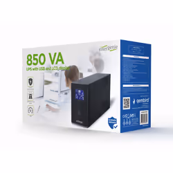 Gembird EG-UPS-032, 0,85 kVA, 510 W, Sinusoidale, 220 V, 50/60 Hz, 220 V