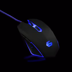 Gembird MUSG-001-B mouse Gaming Ambidestro USB tipo A 2400 DPI