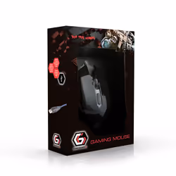 Gembird MUSG-001-B mouse Gaming Ambidestro USB tipo A 2400 DPI