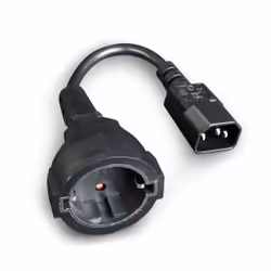 Cablexpert Conexion Shucko hembra a IEC C14 macho 0.15mts - Vista aggiuntiva 4