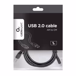 Gembird USB-A/USB-C, 1m cavo USB USB 2.0 USB A USB C Nero - Vista aggiuntiva 4