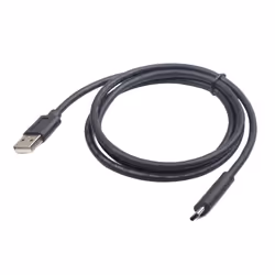 Gembird Kabel / Adapter, 1,8 m, USB A, USB C, USB 2.0, Maschio/Maschio, Nero