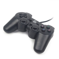 Gembird JPD-UDV-01 periferica di gioco Nero USB 2.0 Gamepad Analogico/Digitale PC
