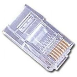 Gembird PLUG3UP6/50 cavo di collegamento RJ-45 Trasparente