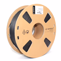 Gembird 3DP-PLA1.75-01-BK, 1 pz, 1 kg