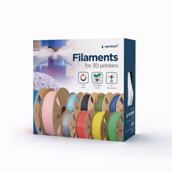 Gembird 3DP-PLA1.75-01-BK materiale di stampa 3D Acido polilattico (PLA) Nero 1 kg - Vista aggiuntiva 4