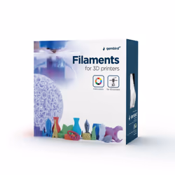 Gembird 3DP-PLA1.75-01-R materiale di stampa 3D Acido polilattico (PLA) Rosso 1 kg