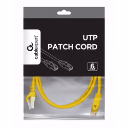 Gembird PP6U-0.5M cavo di rete Giallo 0,5 m Cat6 U/UTP (UTP) - Vista aggiuntiva 3