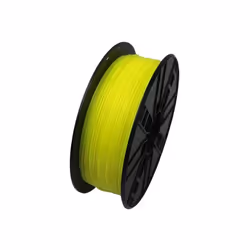 Gembird 3DP-PLA1.75-01-FY materiale di stampa 3D Acido polilattico (PLA) Giallo fosforescente 1 kg