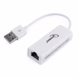 Gembird NIC-U2-02, Cablato, USB, Ethernet, 100 Mbit/s, Nero