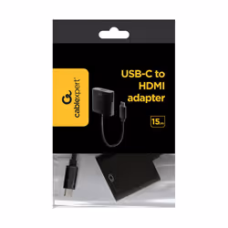 Gembird A-CM-HDMIF-01 adattatore grafico USB 3840 x 2160 Pixel Nero - Vista aggiuntiva 2