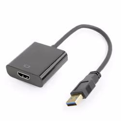 Gembird A-USB3-HDMI-02 adattatore grafico USB 1920 x 1080 Pixel Nero - Vista aggiuntiva 4