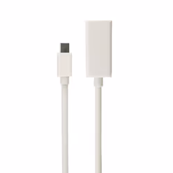 Gembird A-MDPM-HDMIF-02-W cavo e adattatore video Mini DisplayPort HDMI tipo A (Standard) Bianco