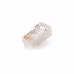 Gembird PLUG5SP/100, RJ-45, Trasparente, SF/UTP (S-FTP), RoHS, CE, ISO 9001, RoHS, 2 g