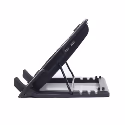 Gembird NBS-1F17T-01 base di raffreddamento per laptop 17" 1500 Giri/min Nero - Vista aggiuntiva 4