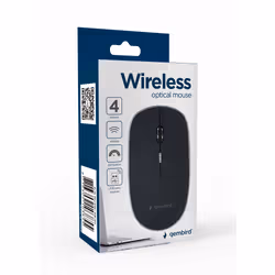 Gembird MUSW-4B-01 mouse Ufficio Ambidestro RF Wireless Ottico 1600 DPI - Vista aggiuntiva 3