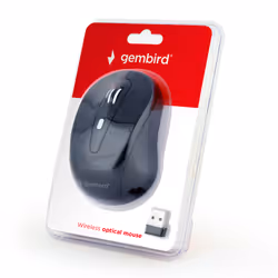 Gembird MUSW-6B-01 mouse Ufficio Mano destra RF Wireless Ottico 1600 DPI - Vista aggiuntiva 3