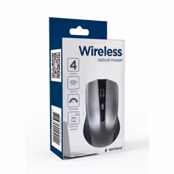 Gembird MUSW-4B-04-BG mouse Ufficio Mano destra RF Wireless Ottico 1600 DPI