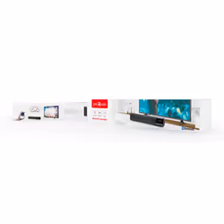 Gembird SPK-BT-BAR400-01 altoparlante portatile e per feste Altoparlante portatile stereo Nero 10 W - Vista aggiuntiva 6