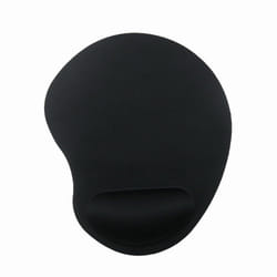 Gembird MP-ERGO-01 tappetino per mouse Nero