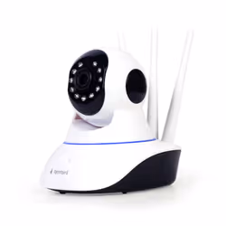 Gembird ICAM-WRHD-02, Telecamera di sicurezza IP, Interno, Con cavo e senza cavo, 48 dB, Soffitto/Parete/scrivania, Bianco