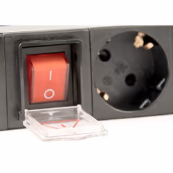 Gembird EG-PDU-014-C14 unità di distribuzione dell'energia (PDU) 8 presa(e) AC 1U Nero - Vista aggiuntiva 4