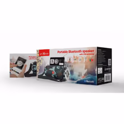 Gembird SPK-BT-17-CM altoparlante portatile e per feste Mimetico 5 W - Vista aggiuntiva 5