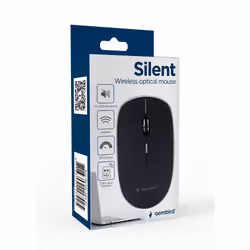 Gembird MUSW-4BS-01 mouse Ufficio Ambidestro RF Wireless Ottico 1600 DPI - Vista aggiuntiva 3
