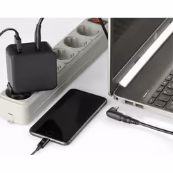 Gembird NPA-PD60-01 Caricabatterie per dispositivi mobili Computer portatile, Smartphone Nero AC Interno - Vista aggiuntiva 5