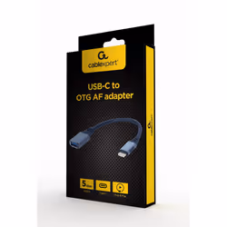 Gembird A-USB3C-OTGAF-01 cavo USB USB 3.2 Gen 1 (3.1 Gen 1) 0,15 m USB C USB A Grigio - Vista aggiuntiva 4
