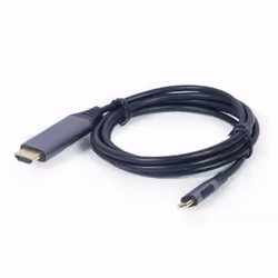 Gembird CC-USB3C-HDMI-01-6 cavo e adattatore video 1,8 m USB tipo-C HDMI tipo A (Standard) Nero, Grigio