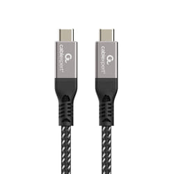 Gembird CCBP-USB4-CMCM240-1.5M cavo USB USB4 Gen 3x2 1,5 m USB C Nero, Argento