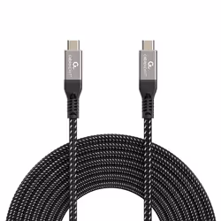 Gembird CCBP-USB4-CMCM240-1.5M cavo USB USB4 Gen 3x2 1,5 m USB C Nero, Argento