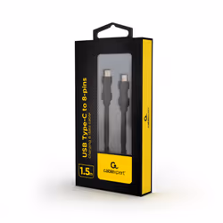 Gembird CC-USB2-CM8PM-1.5M cavo Lightning 1,5 m Nero - Vista aggiuntiva 2