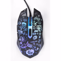 Gembird MUS-6B-GRAFIX-01 mouse Ufficio Mano destra USB tipo A Ottico 3600 DPI - Vista aggiuntiva 5