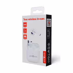 Gembird TWS-MLA-GW cuffia e auricolare Wireless In-ear Musica e Chiamate USB tipo-C Bluetooth Bianco - Vista aggiuntiva 7